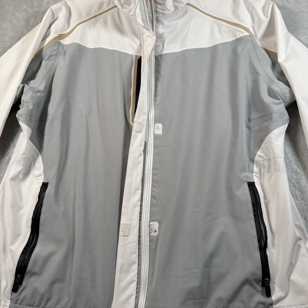 Glen Echo Golf Jacket Women XL Windbreaker Water Resistant Lightweigh Zip Pocket - Picture 9 of 16